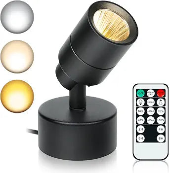 LED Spot Lights Indoor, 5W Plants Uplighting Indoor with Remote Control