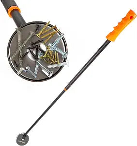 Stalwart Telescoping Magnetic Pickup Tool, Orange, 40-Inch