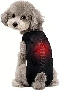 Dog Back Brace for IVDD Recovery, Adjustable Dog Spine Support Harness for Dachshund Corgi French Bulldog Pug, Pain Relief Back Protector for Senior,PostSurgery,LongBodied & Overweight Dogs, XS