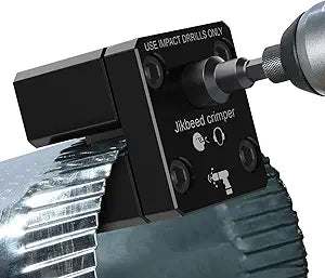 C5A2 Impact Power Assisted Crimper, HVAC Crimping Tool for 30-24 GA (0.41-0.71 mm) Round Metal Ducts