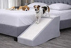 Pet Gear Stramp Stair and Ramp Combination for Dogs/Cats, Sea Salt | Easy Step, Lightweight/Portable, Sturdy, Easy Assembly (No Tools Required)