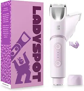 SpinDuo 2 in 1 Electric Bikini Trimmer for Women,180��Rotating Head