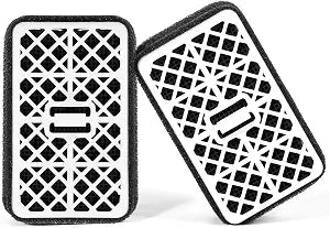 Toilet Deodorizer Filter Replacement for Toto THU6474-01/THU6474#01 THU6072,2 Pack Bathroom Toilet Air Filter Carbon Deodorizing Cartridge Parts Compatible with Washlets S550E C5 C2 SW3074 SW3054T40