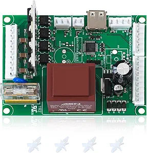 Circuit Control Board Replacement for PelPro PP130, Pleasant Hearth PH50PS and PH50CABPS Pellet Stove Replace SRV7077-050