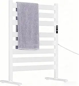 Towel Warmers for Bathroom, Heated Towel Racks for Bathroom, with Timer and Temperature Adjustment, Overheat Protection Function, Freestanding Towel Warmer. Suitable for Bathroom, Bedroom