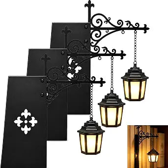 Library Lantern Mini Bookshelf Lamp, Vintage Hanging LED Book Shelf Lights