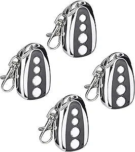CO-Z Remote Control for Automatic Sliding Gate Opener Hardware, Electric Rolling Driveway Gate Opener Closer Security Kit Remote 4PCS