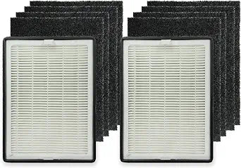 PUREBURG Replacement Filter Compatible with LEVOIT LV-H126 Air Purifier