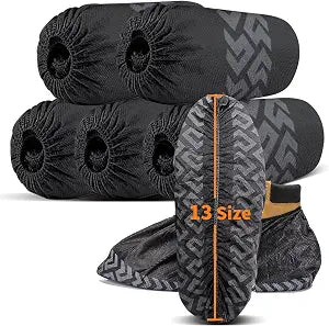 Shoe Covers Disposable, Extra Large 50 Pack, Non-Slip Indoor