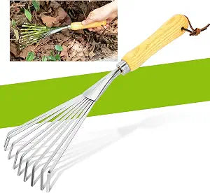 Hand Rake, Small Rake for Gardening, Mini Rakes for Flower beds