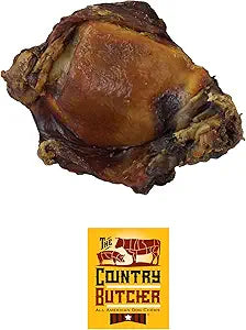 THE COUNTRY BUTCHER Beef Knee Caps - Long Lasting Chew Bones for Dogs, Aggressive Chewers, All Breed Sizes, Natural Beef Knee Bones, Healthy Dog Chews, Tough and Durable, Made in the USA - 10 Count