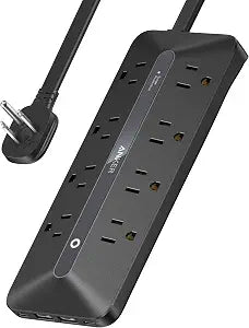 Anker Power Strip, 900J Surge Protector, 35W Max