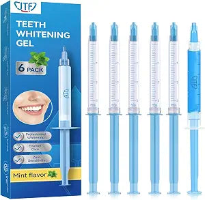 JTF 35% Carbamide Peroxide Teeth Whitening Gel Syringes Refills for Trays