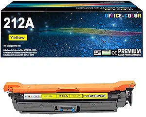 212A Yellow Toner Cartridge Replacement for HP 212A W2122A for HP Color LaserJet Enterprise M554, M555 Series, Color LaserJet Enterprise MFP M578 Series