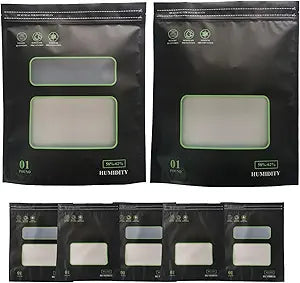 Terp Bags, 10 Pack Lock & Seal Storage & Curing Bags, 16 Ounce, 1lb
