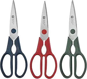ZWILLING Now S 3-pc Shears Set, Blue, Red and Green