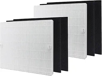 Nispira Air108 Filter Replacement For Oreck AirInstinct Air Purifier 75,100,108,109,150, 200 True HEPA with Carbon 2 Pack