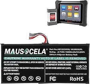 16000mAh Diagnostic Scanner Replacement Battery, Compatible with Autel MaxiSys Elite