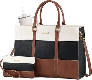LOVEVOOK Laptop Bag for Women, 15.6 Inch Work Bags for Women