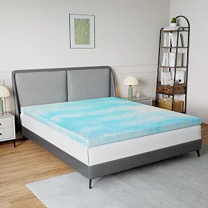 Novilla Mattress Topper Full Size - 3 Inch Cooling Memory Foam Mattress Topper, Slow-Rebound Pressure Relief, Soft Comfort
