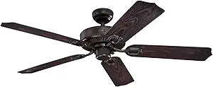 Westinghouse Lighting 7216800 Deacon 52-Inch Oil Rubbed Bronze Indoor/Outdoor Ceiling Fan