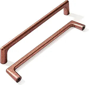 khtumeware 10 Pack 6-1/4"(160mm) Vintage Drawer Pulls Antique Copper Cabinet Pulls Kitchen Hardware Cabinet Handles Drawer Handles Knobs.