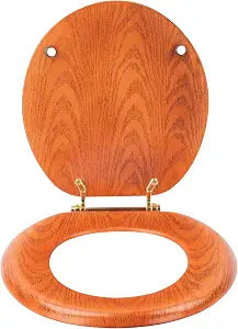 LDR Industries 050 1700 Toilet Seat, Oak