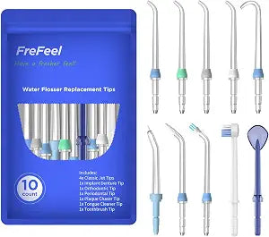 Replacement Heads for Waterpik, Replacement Tips for Waterpik Water Flosser
