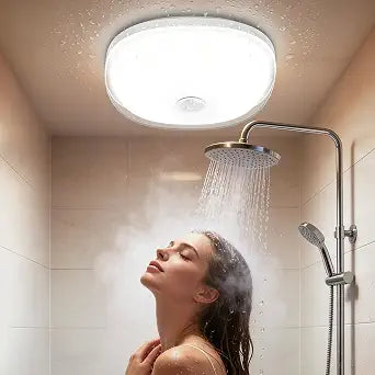 Wireless Shower Light Waterproof, Spa Mood Lighting Shower Decor Multicolor