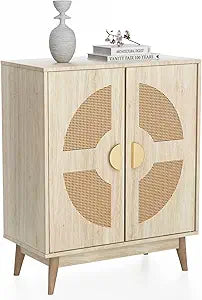 Buffet Cabinet with Storage Sideboard Accent Modern Credenza