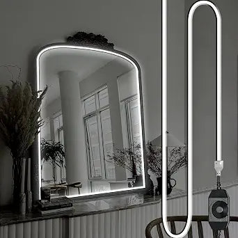 10ft Vanity Make Up Light 12V LED White Strip Lights Dimmable Strip Lights