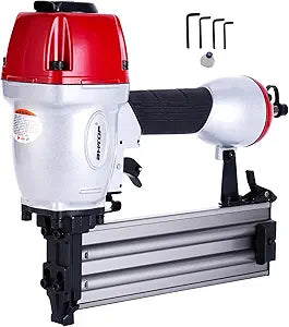 Concrete Nail Gun, 14 Gauge 5/48 Inch to 2-1/2 Inch Concrete T NailerPneumatic Concrete Nailer for Cabinet, Concrete, Furniture Air Powered
