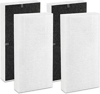 4 Pack Febreze Filter Replacement for FRF102B - Compatible with Honeywell U Filter HRF201B - Fits Honeywell Tabletop & Tower HHT270, HHT290 Series