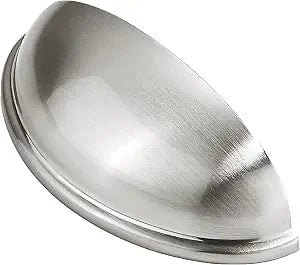 10 Pack Drawer Pulls Brushed Nickel Kitchen Cabinet Cup Handles