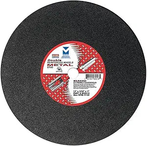 Mercer Industries 602010-12" x 3/32" x 1" Chop Saw Cut-Off Wheels for Metal (10 pack)