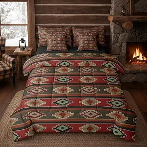 Erosebridal Southwest Native 7 Piece Bedding Set Full