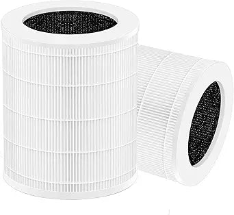 KJ402F&JZ-450F Air Filter Replacement Compatible with Jerdazen JZ450F For Crecolife CL-470 Filter For Zendar K402F-RF Filter, 2-Pack