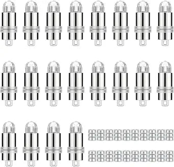 Paper Lantern Lights LED Lights for Paper Lanterns Warm White 20pack