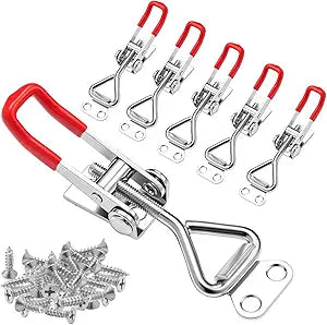 6 Pack Toggle Latch Clamp 4001, Adjustable Toggle Clamp Latch