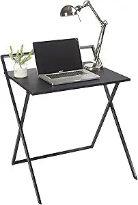 Urban Lifestyle Compact Folding Desk, Black