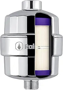 Bossa Showerhead Filter for Hard Water  Removes Toxic Chemicals, Chlorine & Heavy Metals | Mircron-level | High-Pressure, Anti-Clog | Leak-Proof Shower Filter | Easy Installation | Fits " IPS Arms