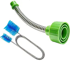 AC Drain Line Vacuum Adapter Kit, A/C Pipe Cleaner Unclogger Tool
