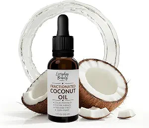 Fractionated Coconut Oil for Skin, Hair & DIY – 100% Pure Natural MCT Oil – Lightweight Carrier Oil for Massage, Aromatherapy & Moisturizing 1 Fl Oz