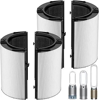 2 Pack Upgraded 360┬░ Combi Glass HEPA+Carbon Filter for Dyson HP1 HP2 PC1 PC2 TP04 TP06 TP07 TP09 TP10 TP7A HP04 HP06 HP07 HP09 HP10 HP4A HP7A PH01 PH02 PH03 PH04 PH3A filter replacement, #965432-01
