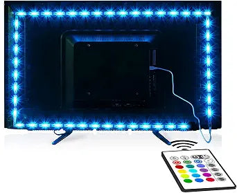 Maylit 8.2 Ft RGB TV LED Backlight for 40-60 Inch Tvs