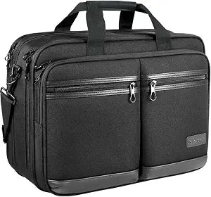 KROSER 17.3 Inch Laptop Computer Bag Messenger Water-Repellent Briefcase