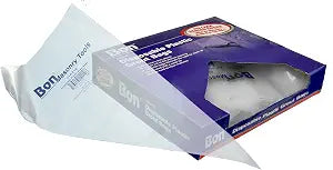 Bon Disposable Plastic Grout Bags Heavy Duty 21 in. x 11 in. Pack of 50  Cut-to-Size Tips for Easy Mortar Application and Mess-Free Clean Up