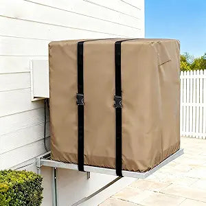Side Draft Swamp Cooler Cover,Equipped with 2 Covers Straps, Heavy-Duty 600D Waterproof Evaporative Cooler Cover,Side Draft Evaporative Cooler Weatherproof Covers.34"W x 34"D x 36"H