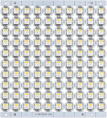 BTF-LIGHTING SK6812 RGBW LED Chips 100PCS RGB+Natual White DC5V White PCB