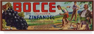 Trademark Fine Art Vintage Wine Label Ii by Vision Studio, 10x32-Inch